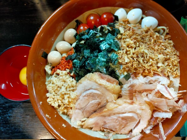 「【限定】癒し中華大1400円+生卵70円+生姜50円」@豚星。の写真