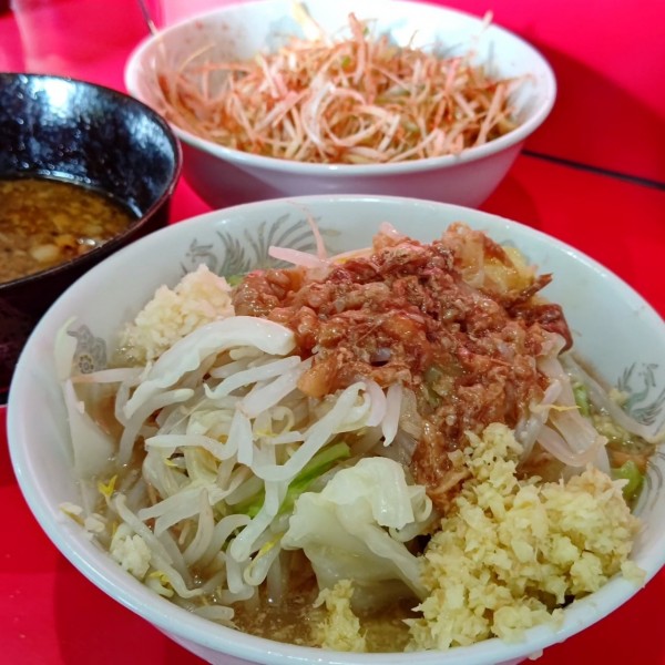 「つけ麺ミニ」@ラーメン二郎 千葉店の写真