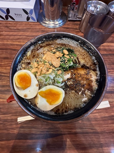 「黒まー油豚骨　890円」@清六家 つくばキュート店の写真