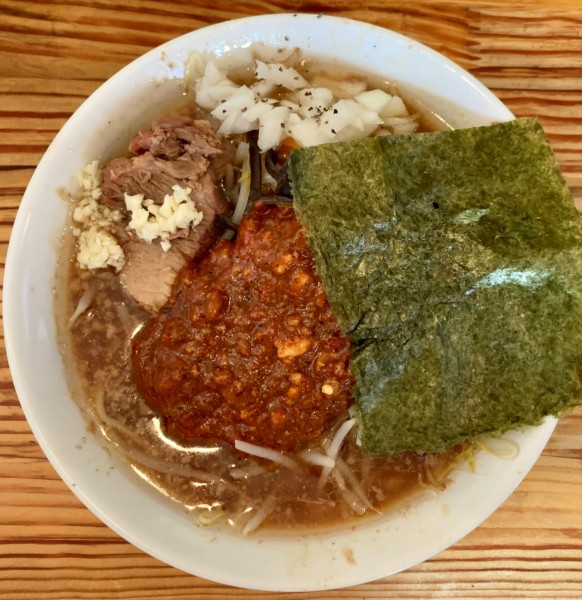 「オロチョンラーメン（ヤクミ）￥650」@にかいやの写真