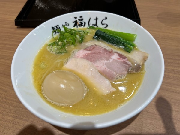 「特製濃厚鶏白湯そば」@麺や 福はら ららぽーと堺店の写真