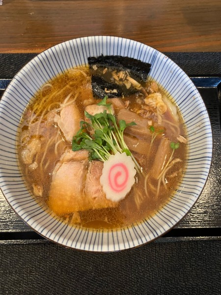 「生姜醤油中華そば」@あかつきほじなしの写真