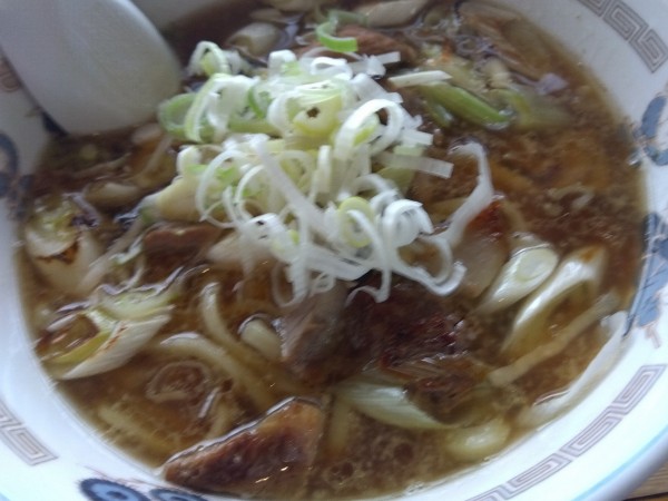 「ねぎラーメン¥650」@手打ラーメン 長八の写真