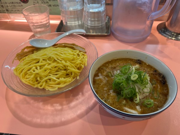 「パンチつけ麺」@流星軒の写真