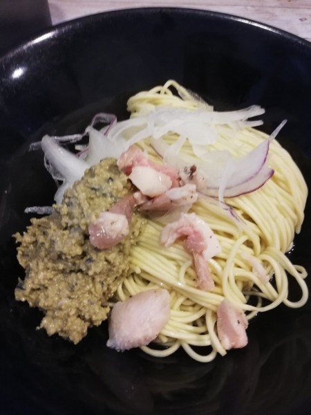 「かきペースト和え玉」@かき物語の写真