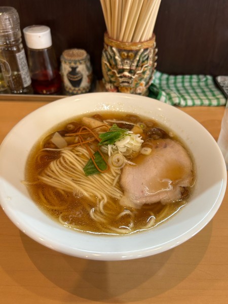 「プレミアム稲庭中華そば 1200円」@魂麺の写真