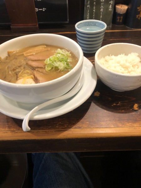 「味噌らーめん ごはん」@徳川町 如水 本店の写真
