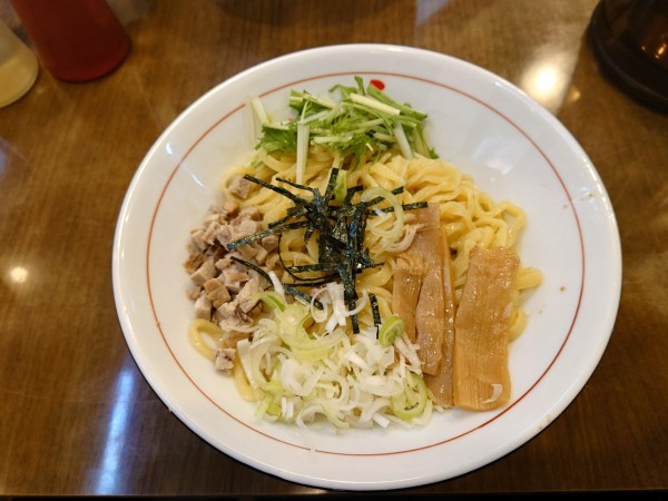 「醤油 油そば(大盛サービス) ¥950」@油そば 力 大塚店の写真