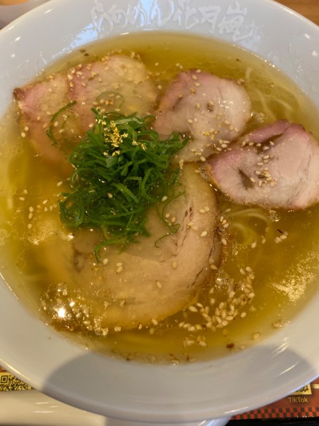 「豊臣秀吉（シン・黄金の鶏そば）」@らあめん花月嵐 相模が丘店の写真