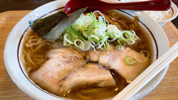 「中華そば大盛」@BASSO どりるまん商店 羽後町本店の写真