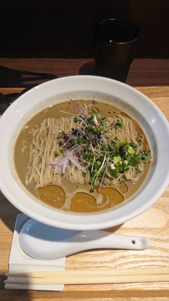 「【15食限定】冷やしイカゴロ煮干ソバ(鳥取白イカ煮干、北海道イカ」@NIBOSHIMANIAの写真