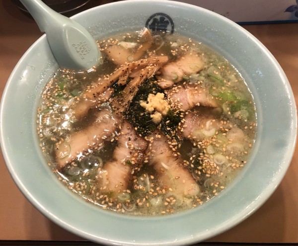 「しおチャーシューメン」@丸信ラーメン 福島店の写真