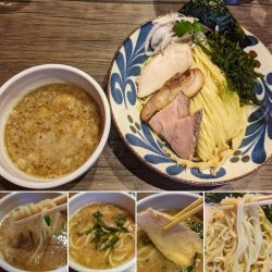 濃厚背脂煮干つけ蕎麦(限定)　1150円
