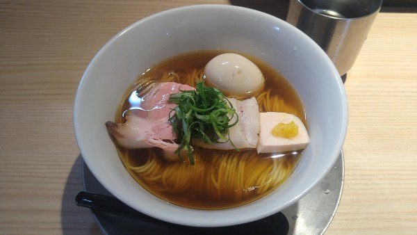 「味玉中華そば¥1050>」@麺道 麒麟児の写真