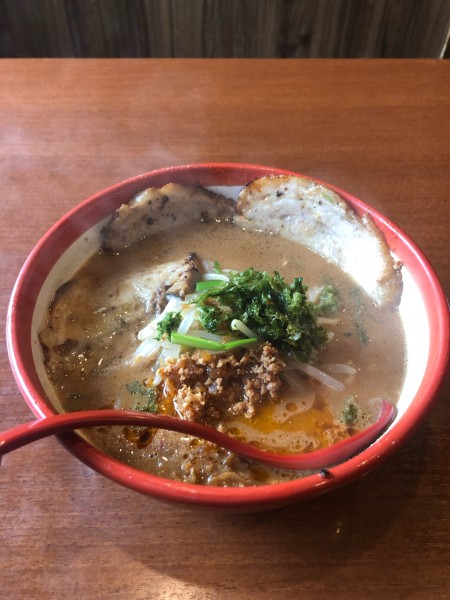 「炙りチャーシュー伊勢」@麺場 田所商店 足立江北店の写真
