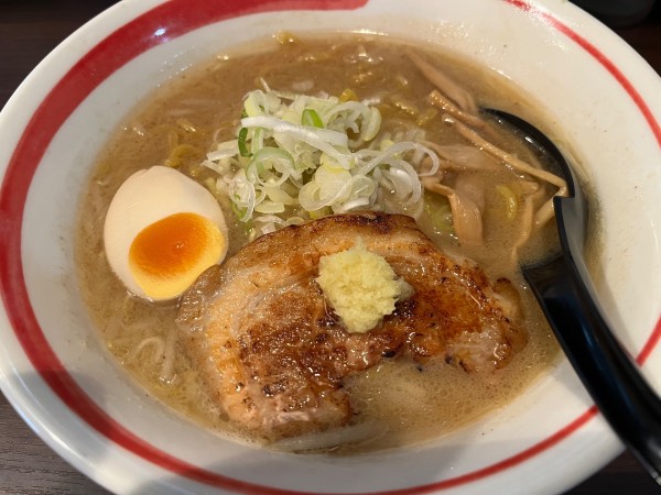 「味噌ラーメン：850円」@麺部屋 綱取物語 白石店の写真