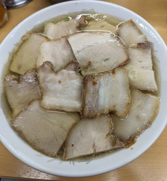 「大盛り肉そば」@坂内食堂 喜多方本店の写真