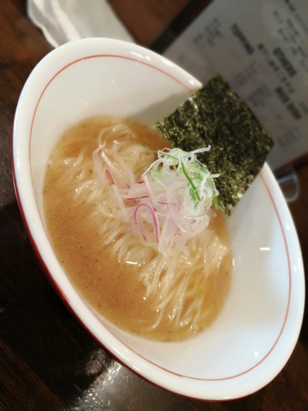 「超淡麗煮干しラーメン(冷)」@麺屋 喜楽明人の写真