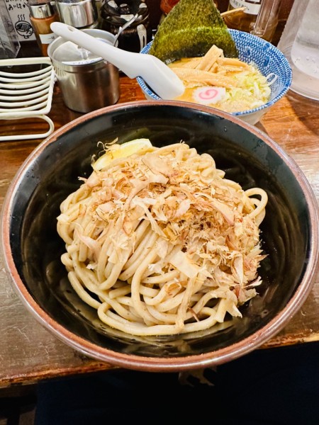 「メンマつけ麺(中)【1110円】」@つけ麺 紅葉の写真