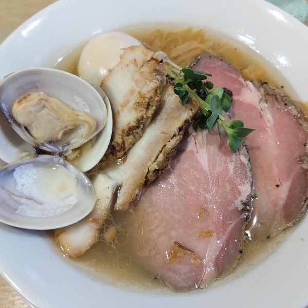 「特製蛤そば(塩)1330円」@麺屋壱心の写真