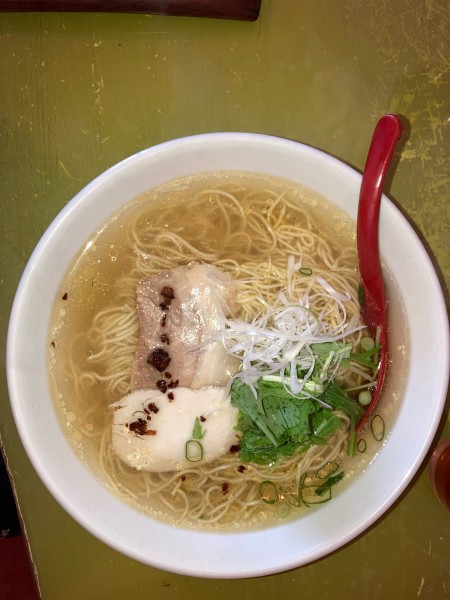 「にぼ塩鶏そば（麺固め）」@中華そば Ryo 鯖江店の写真