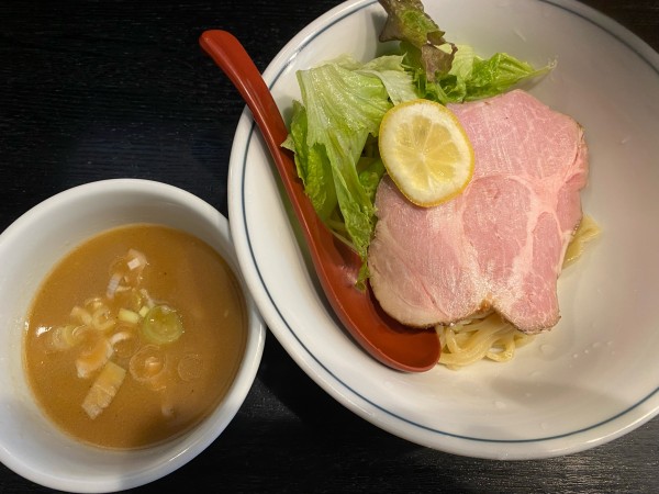 「鶏白湯濃厚つけ麺　極　970円」@雨ニモマケズの写真