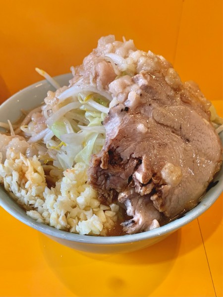 「小ラーメン 中年太り寄りてもみん麺」@ラーメン二郎 八王子野猿街道店2の写真