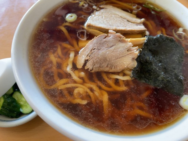 「ラーメン650円」@ほがらか食堂の写真