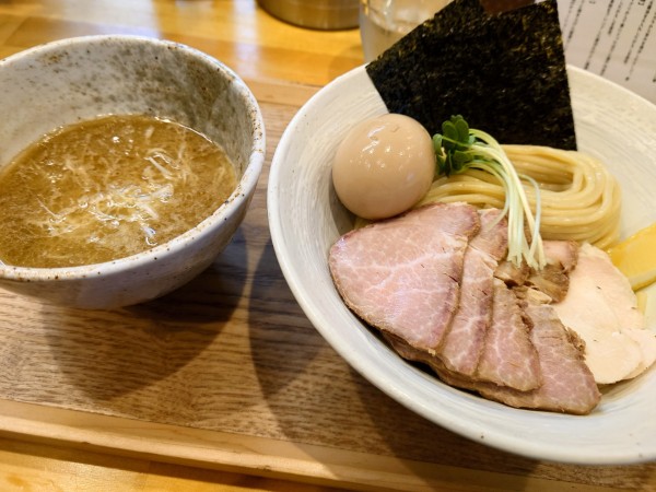 「特製鶏魚介つけ麺」@MENYA NAKAGAWAの写真