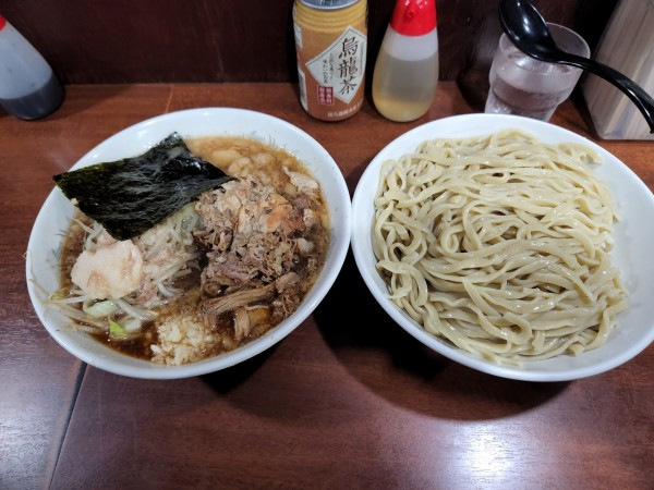 「ラーメン味つけ麺　酸味なし」@D麺の写真
