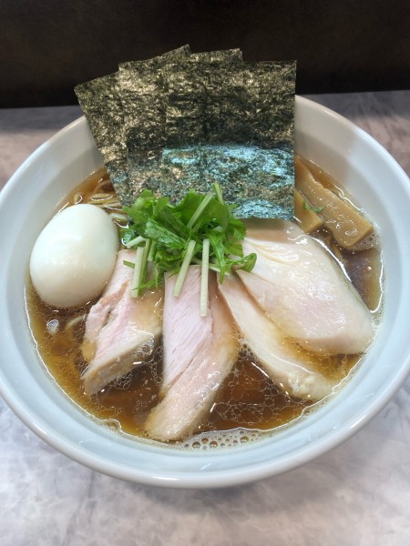 「全乗醤油ラーメン」@麺響万蕾の写真