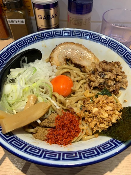 「まぜそば」@狼煙 浦和店の写真