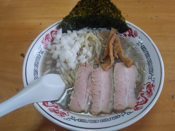 「背脂煮干中華　和え玉　800+200円」@福島屋の写真