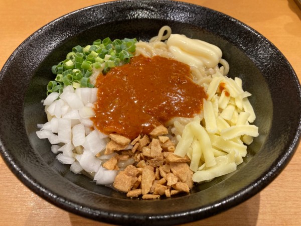 「辛まぜそば」@油そば 鈴の木の写真