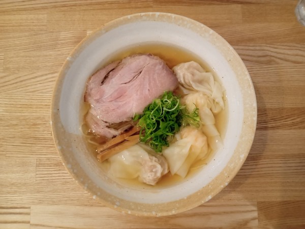 「肉と海老ワンタン麺（白）」@DURAMENTEIの写真