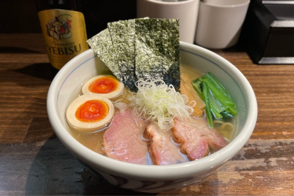 「特製中華そば（塩）¥1300」@櫻井中華そば店の写真