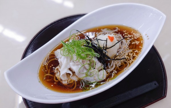 「豚しゃぶおろしそば」@熊本空港カントリークラブの写真