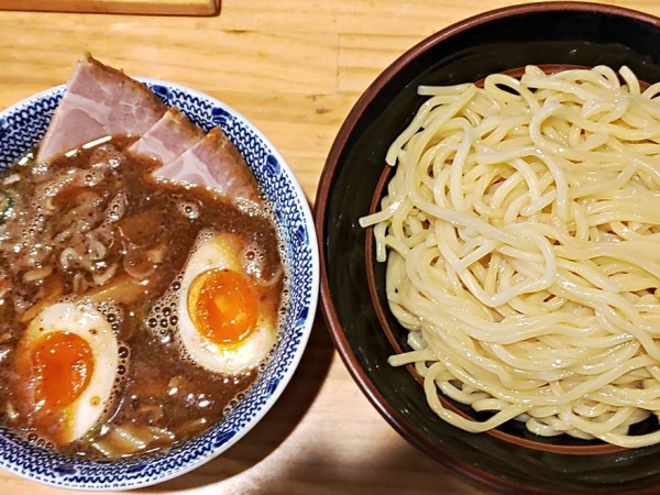 「つけ麺（大盛）＋味玉」@秋葉原ラーメン わいずの写真