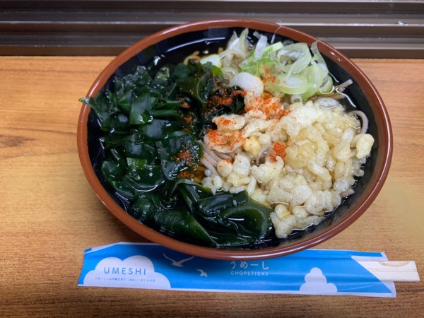 「わかめそば」@さぬき屋の写真