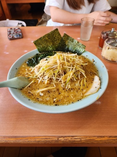 「ネギ味噌ラーメンネギ合え増し」@ラーメンショップ 足利50号店の写真