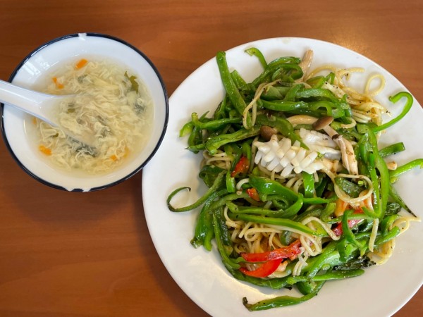 「海鮮しそそば　￥８８０」@中国料理 京華の写真