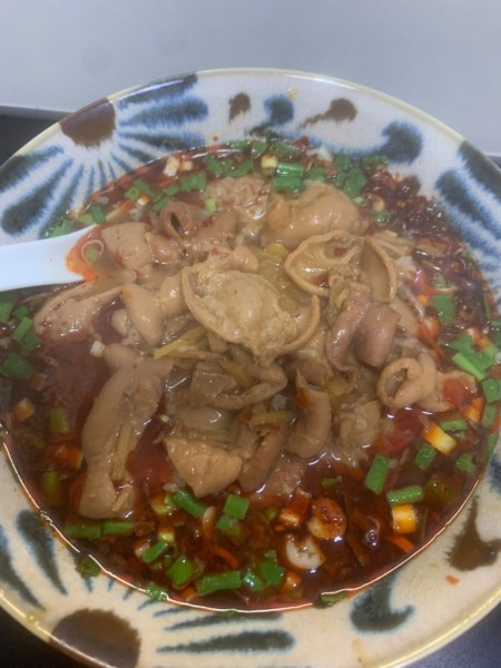 「限定　モツ台湾ラーメン」@自家製麺SHINの写真