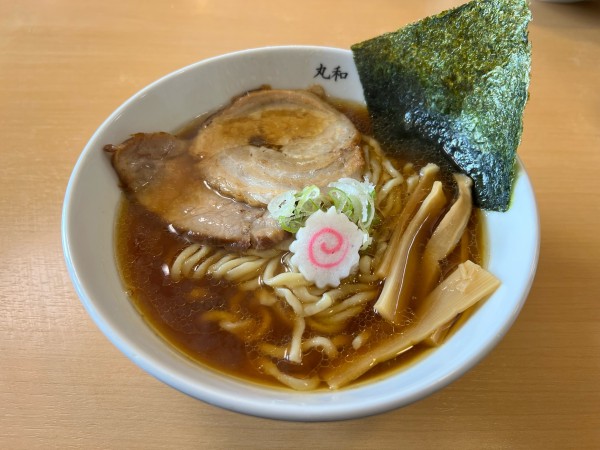 「中華そば 太麺コール」@つけ麺丸和 各務原分店の写真