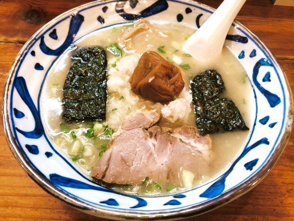 「みぞれらーめん（890円）」@がんこや かるがんラーメン つくば店の写真
