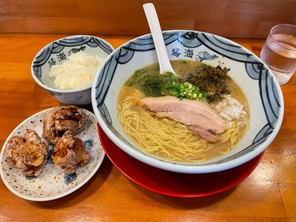 「ランチラーメン」@長崎らーめん 琴海の写真