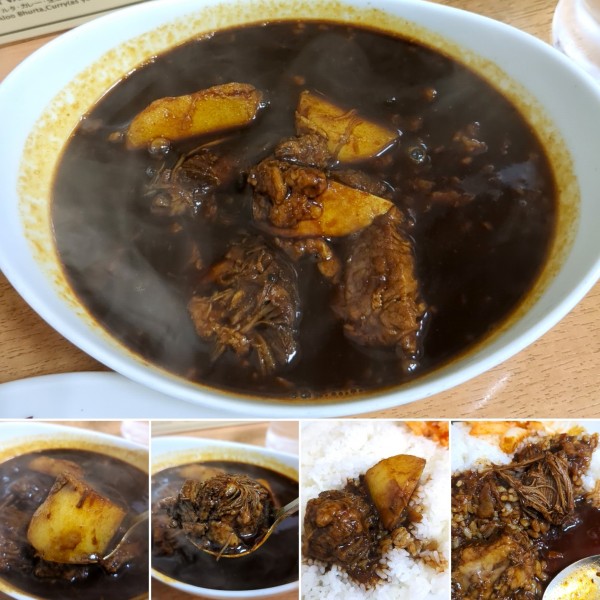 「牛バラ肉のカシミールカレー(週替わり)　1530円」@デリー 上野店の写真