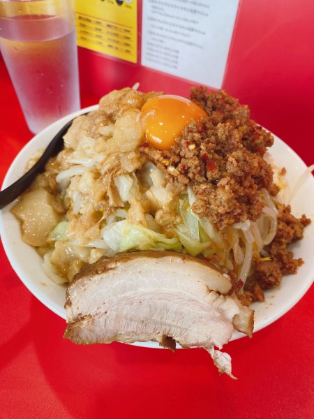 「汁なしらーめん」@立川マシマシ 太田店の写真