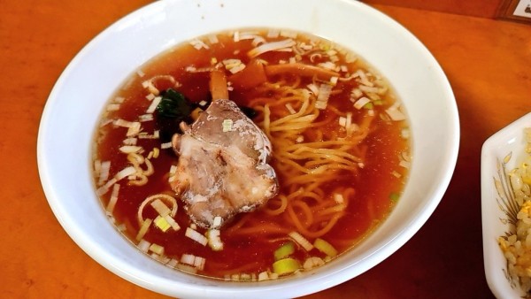 「半ラーメン」@中華料理 菊亭の写真