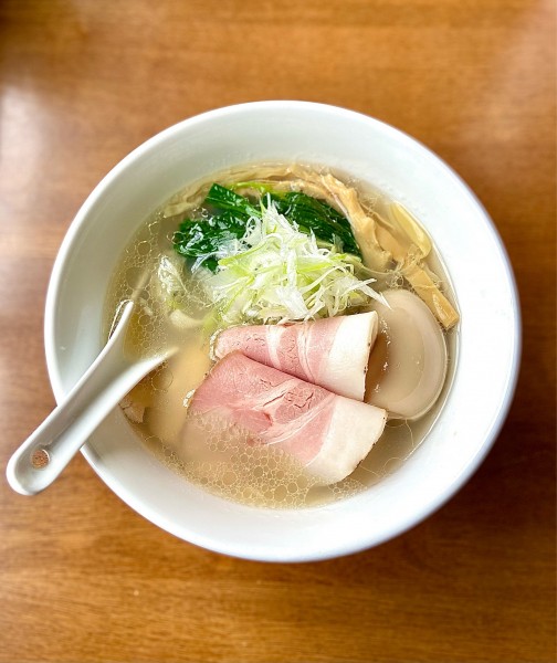 「特製 貝出汁 中華そば【塩】」@中華そば 芳の写真