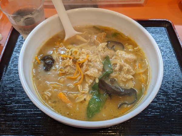 「カレーラーメン」@中国料理 楓林の写真